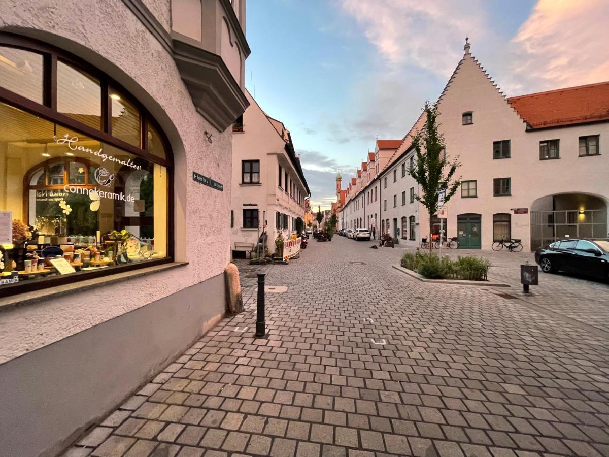 Apartment Am Roten Tor Augsburg Exterior foto