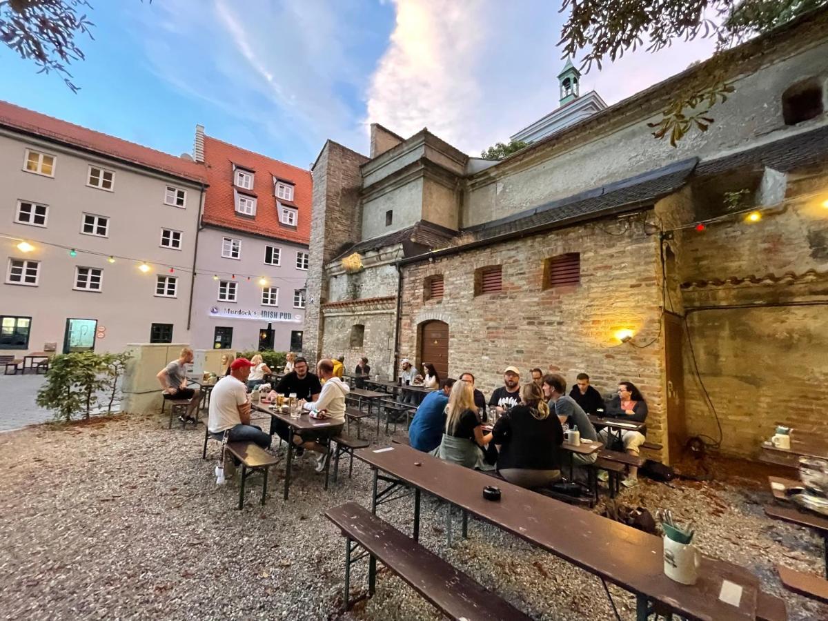 Apartment Am Roten Tor Augsburg Exterior foto