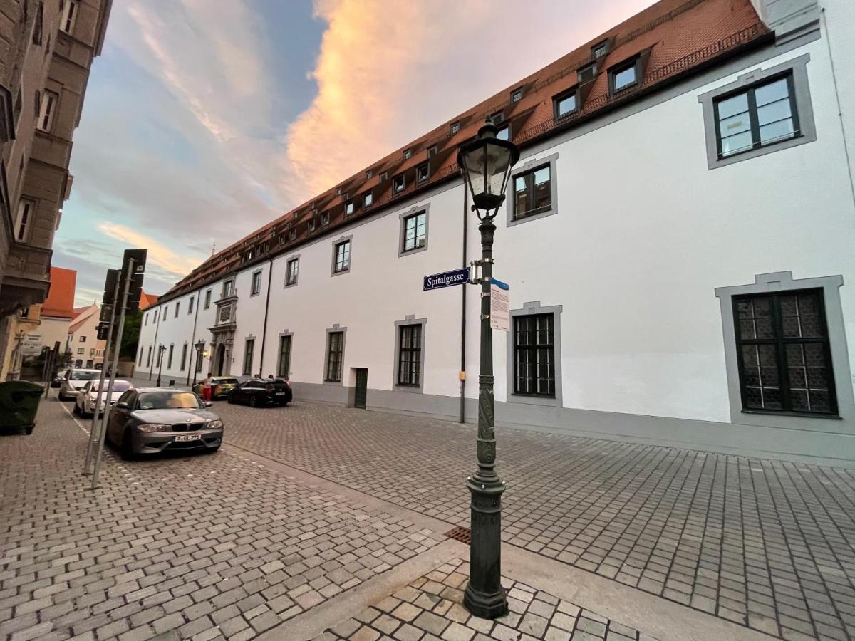 Apartment Am Roten Tor Augsburg Exterior foto